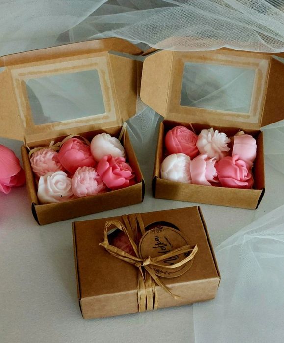 Dekoracyjne Mini Mydełka w Kształcie Kwiatów

Ręcznie robione | Zapach