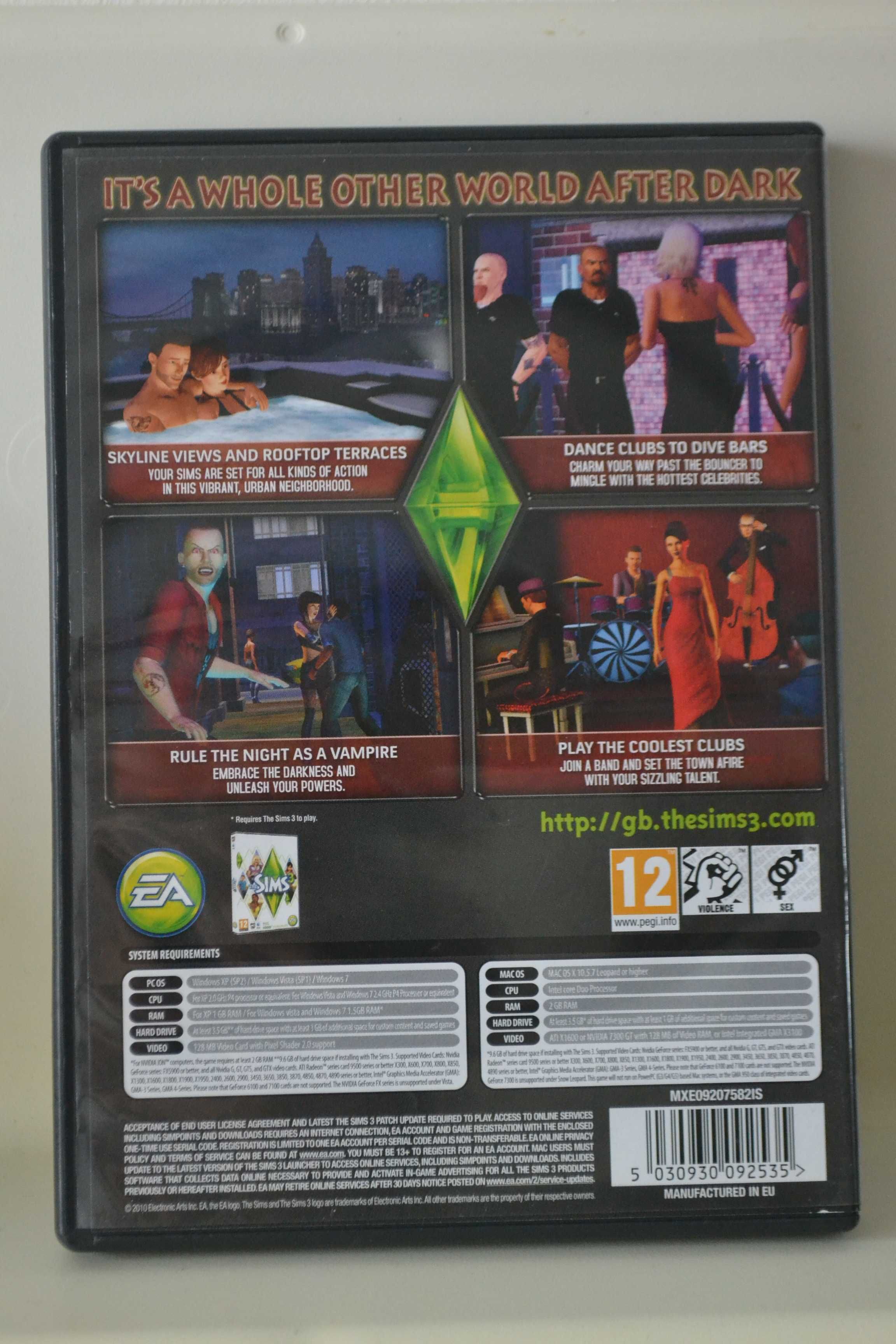 The Sims 3 Late Night PC