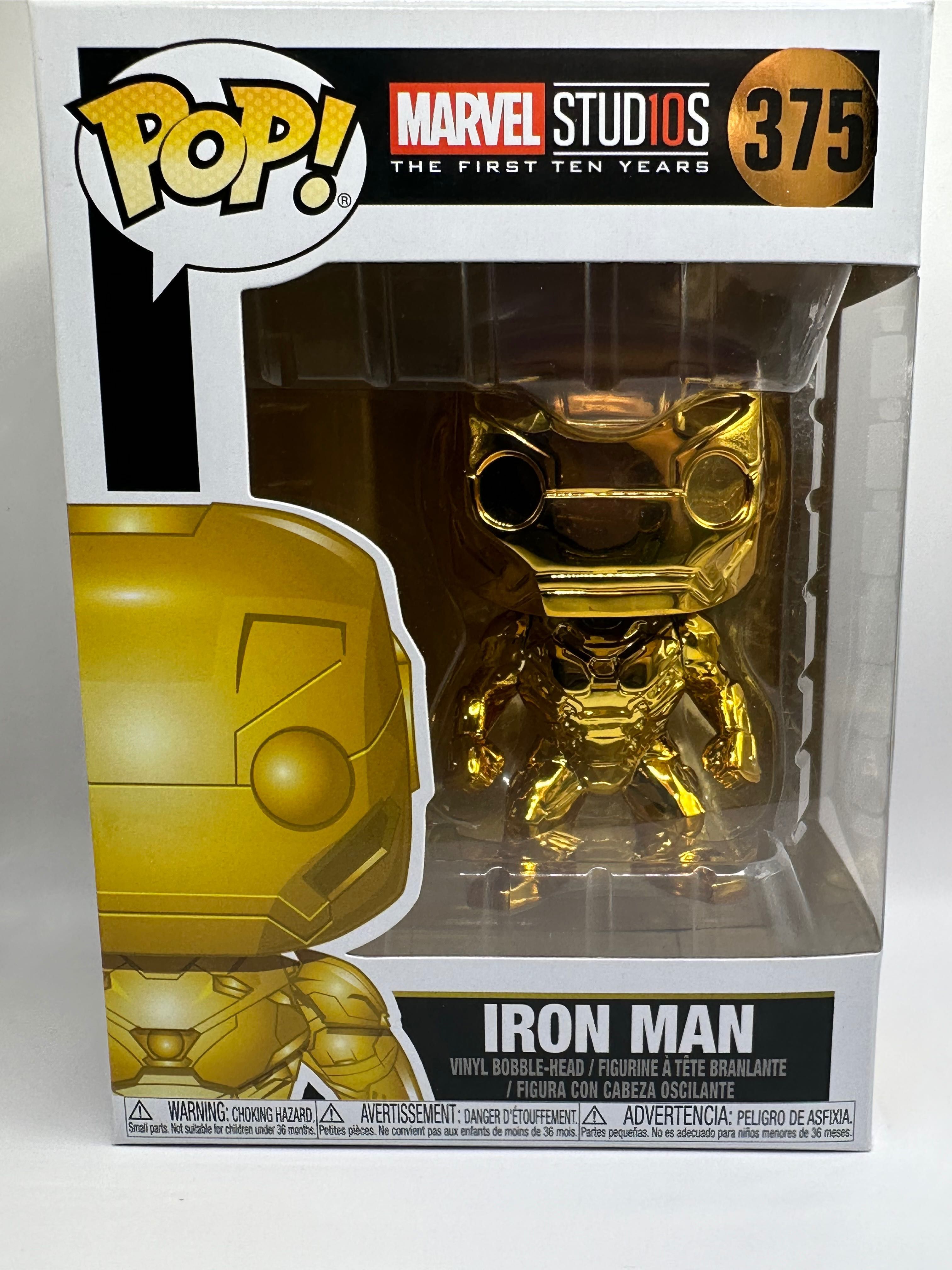 Golden Iron Man Marvel Funko Pop Exclusive Original New#375