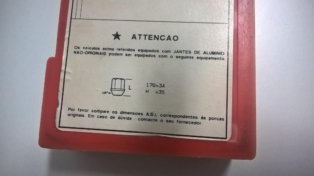 Pernos de segurança para vários modelos