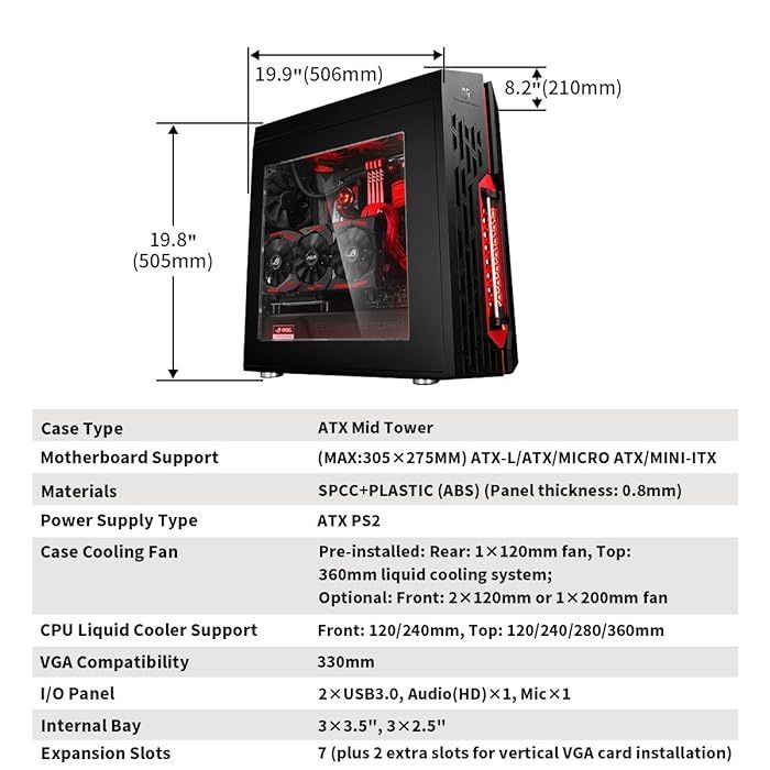 Системний блок DEEPCOOL GENOME ROG Certified Edition