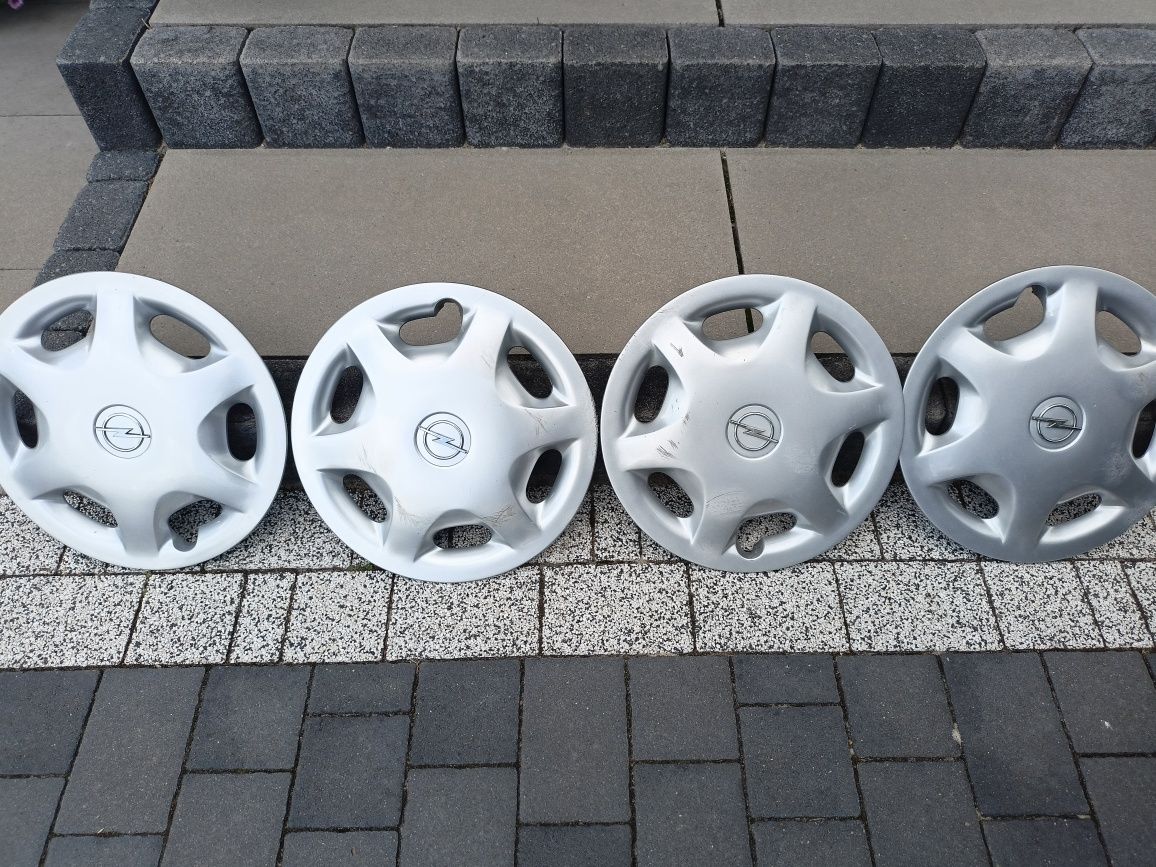 Komplet Kołpaków, Dekli na felgi stalowe 15" OPEL