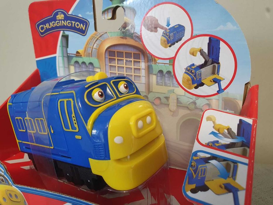 брюстер вілсон чаггінгтон  паровозик потяг chaggington причеп ковш