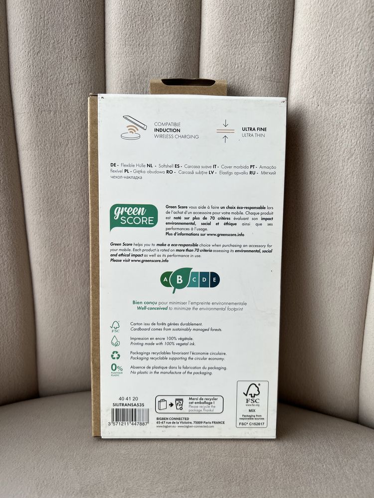 Nowe etui case przezroczysty BigBen do Oppo A53 / A53 S