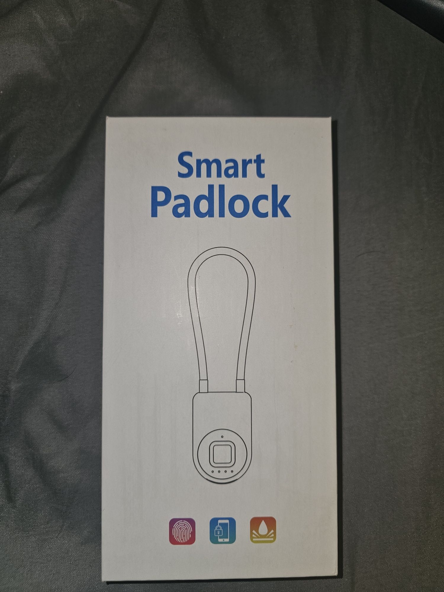 Eseesmart Kłódka na odcisk palca 22cm