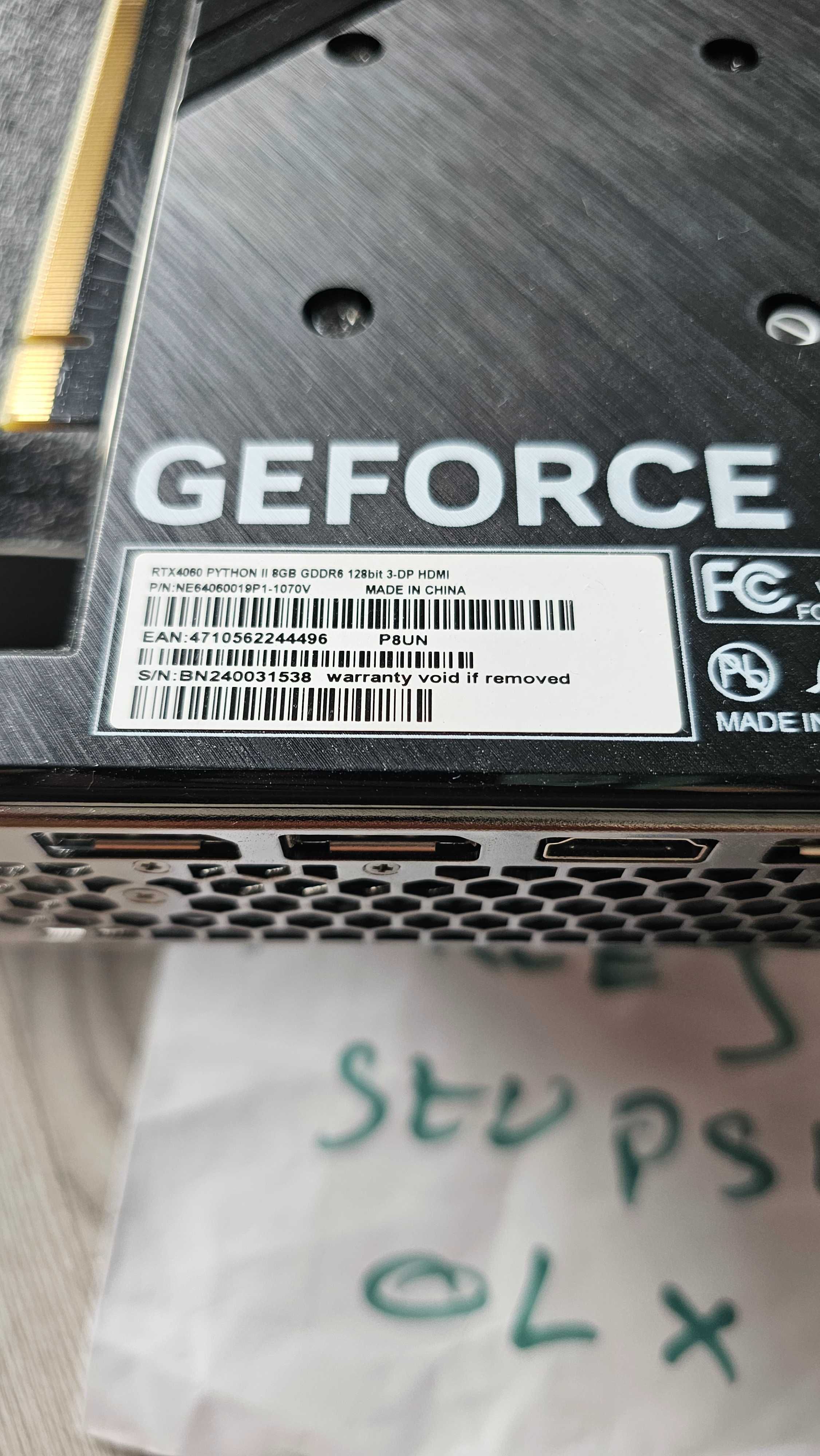 Gainward GeForce RTX 4060 Python II 8GB GDDR6