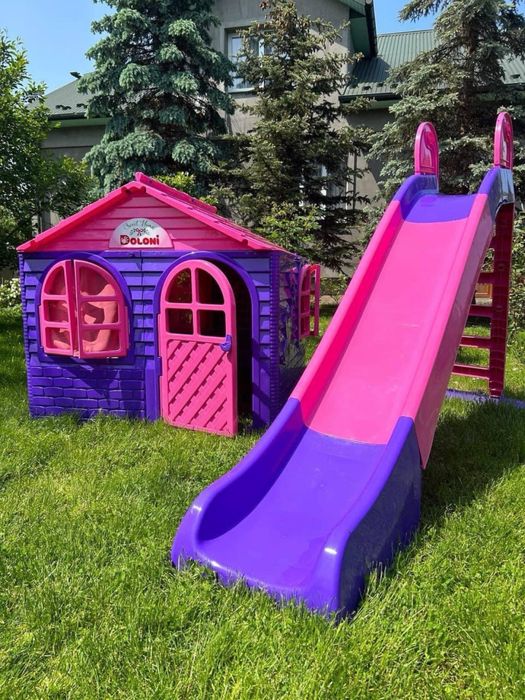 НОВИНКА‼️Гірка. ЕКО будиночок ЕКО майданчик дитячий. Пісочниця/горка