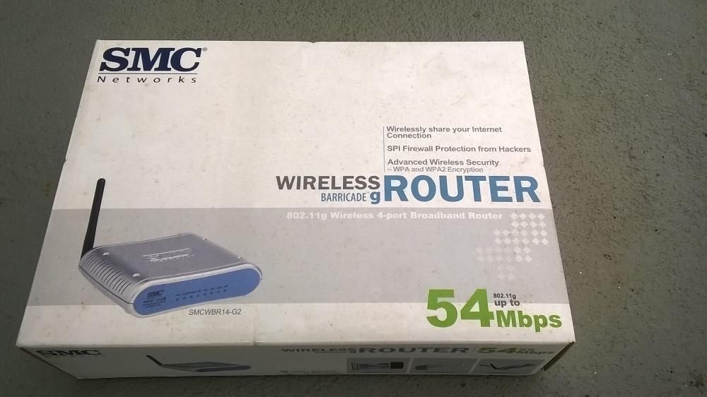 Router wireless SMC 54 Mbps