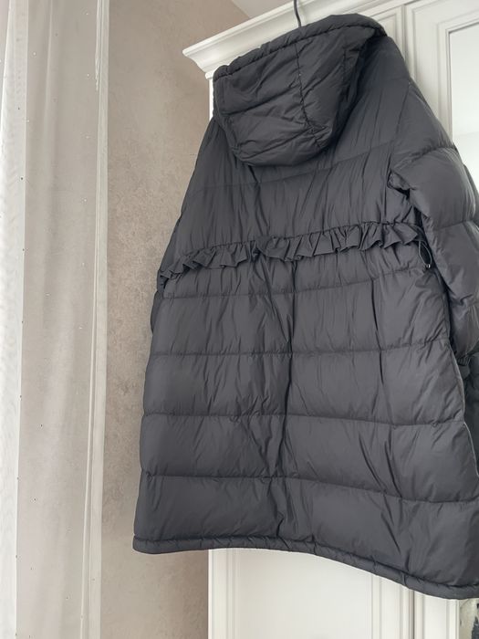 Жіноча зимова дута куртка пуховик оверсайз стилю