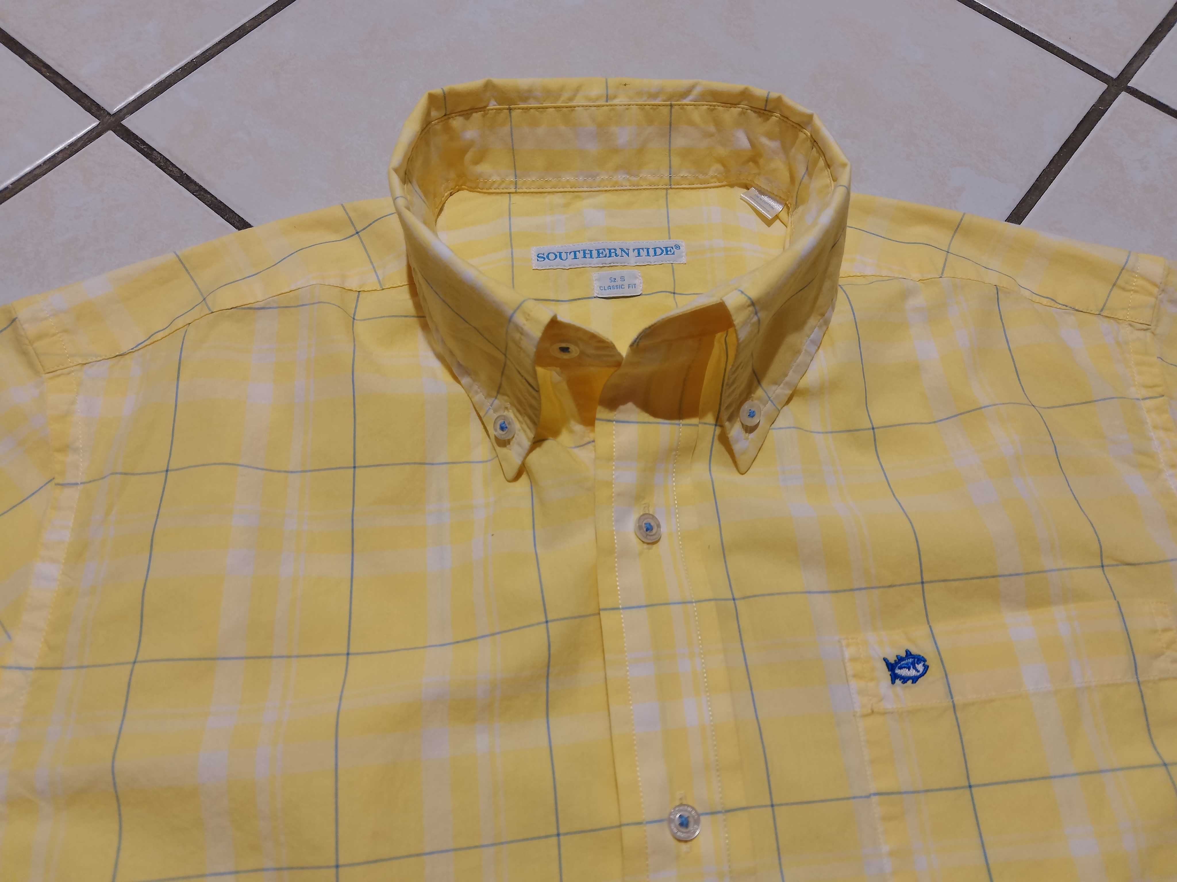 SOUTHERN TIDE USA - NOWA! z LOGO Koszula Męska rozmiar L