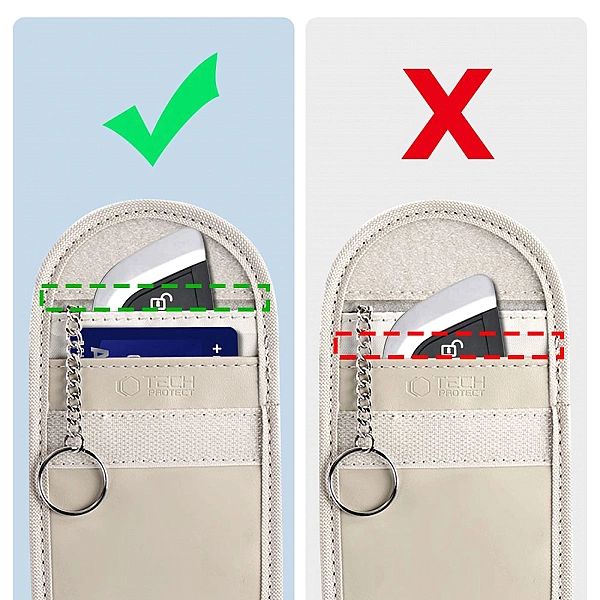 Klatka Faradaya Tech-Protect Klr100 Pouch Keyless Rfid Signal Blocker