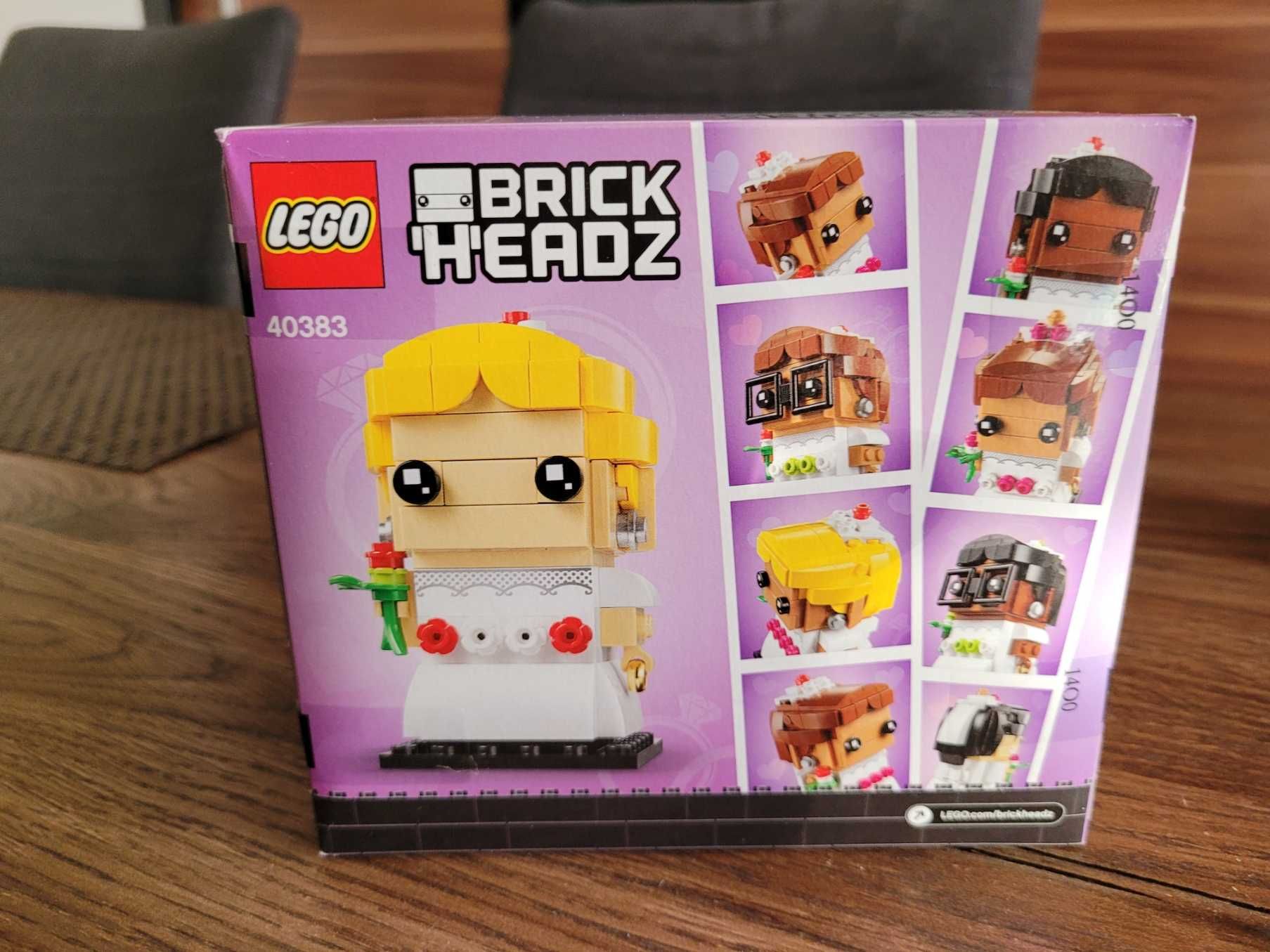 LEGO 40383 i 40384 - Panna Młoda i Pan Młody ZESTAW - NOWE