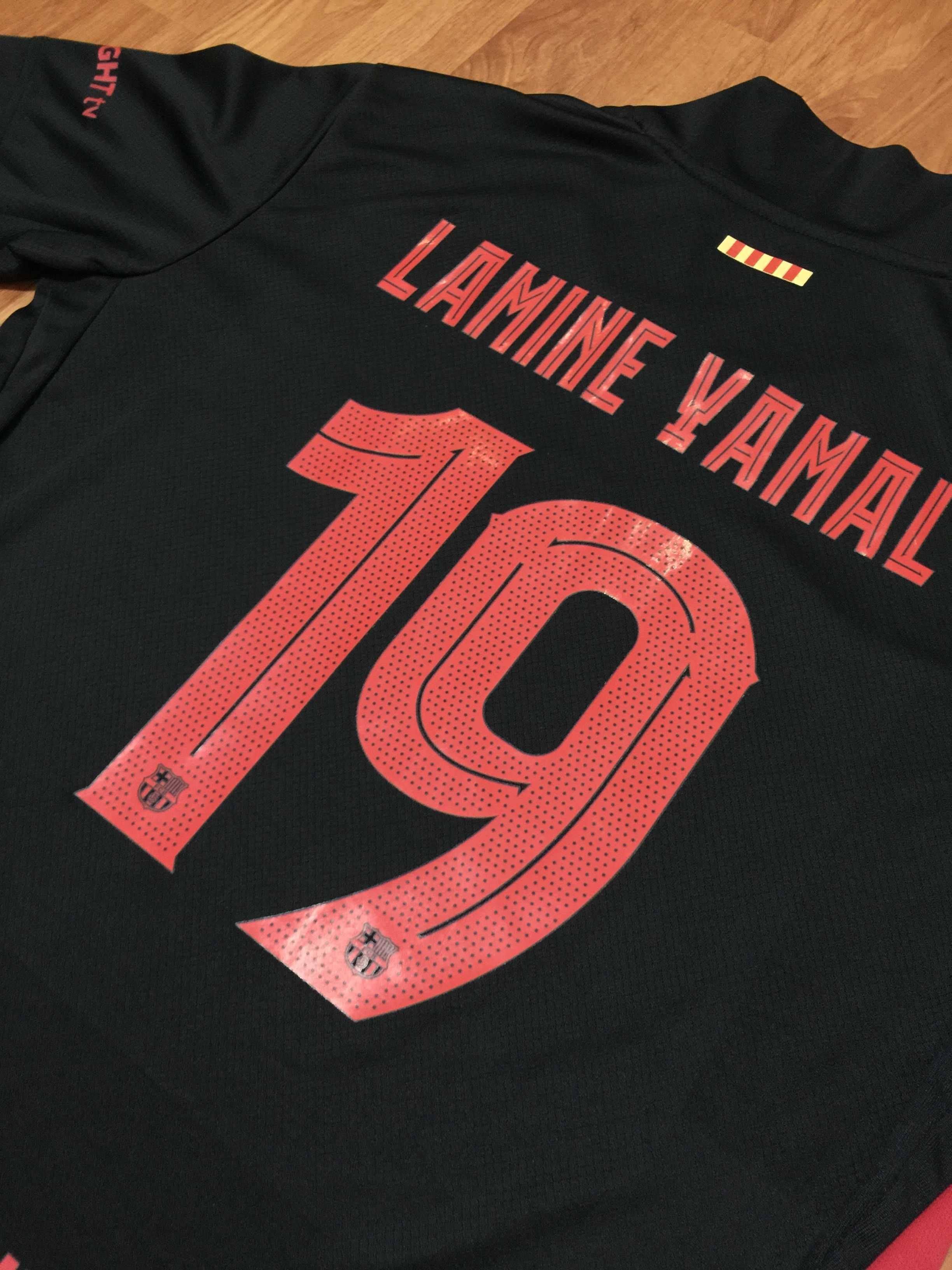 Nowe Koszulka Nike FC Barcelona 24/25 Away #19 LAMINE YAMAL R.S-3XL
