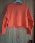 Crop top bluza sportowa 4f krotka neonowa