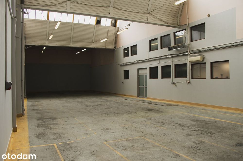Magazyn wysoki skład  315 m2 Zaplecze Socjalne 156 m2