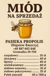 !!!Naturalne miody z własnej pasieki!!!