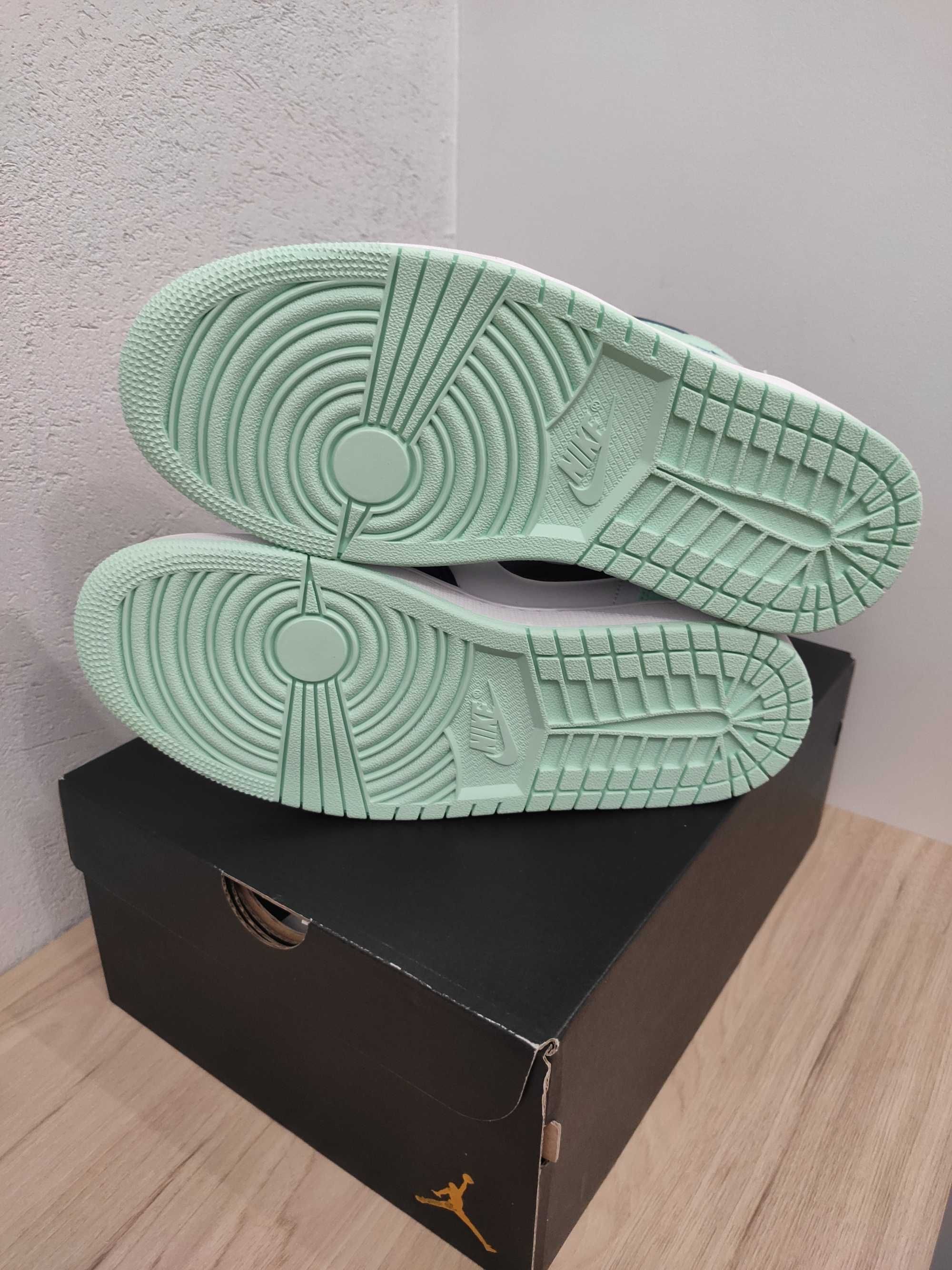Nowe buty Jordan 1 Mid Mint Foam rozmiar 40,5 wkładka 25,5 cm