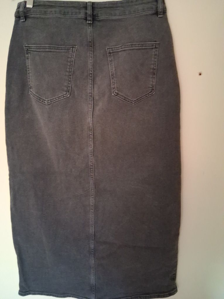 Spódnica jeansowa maxi Hush rozm 12 wiec 38/40, 99%bawełny