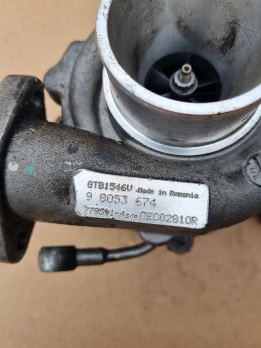 Turbina Opel Astra J Kod Silnika A17DTR