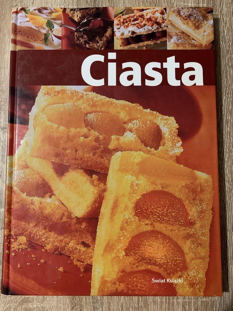 Ciasta książka z przepisami świat książki