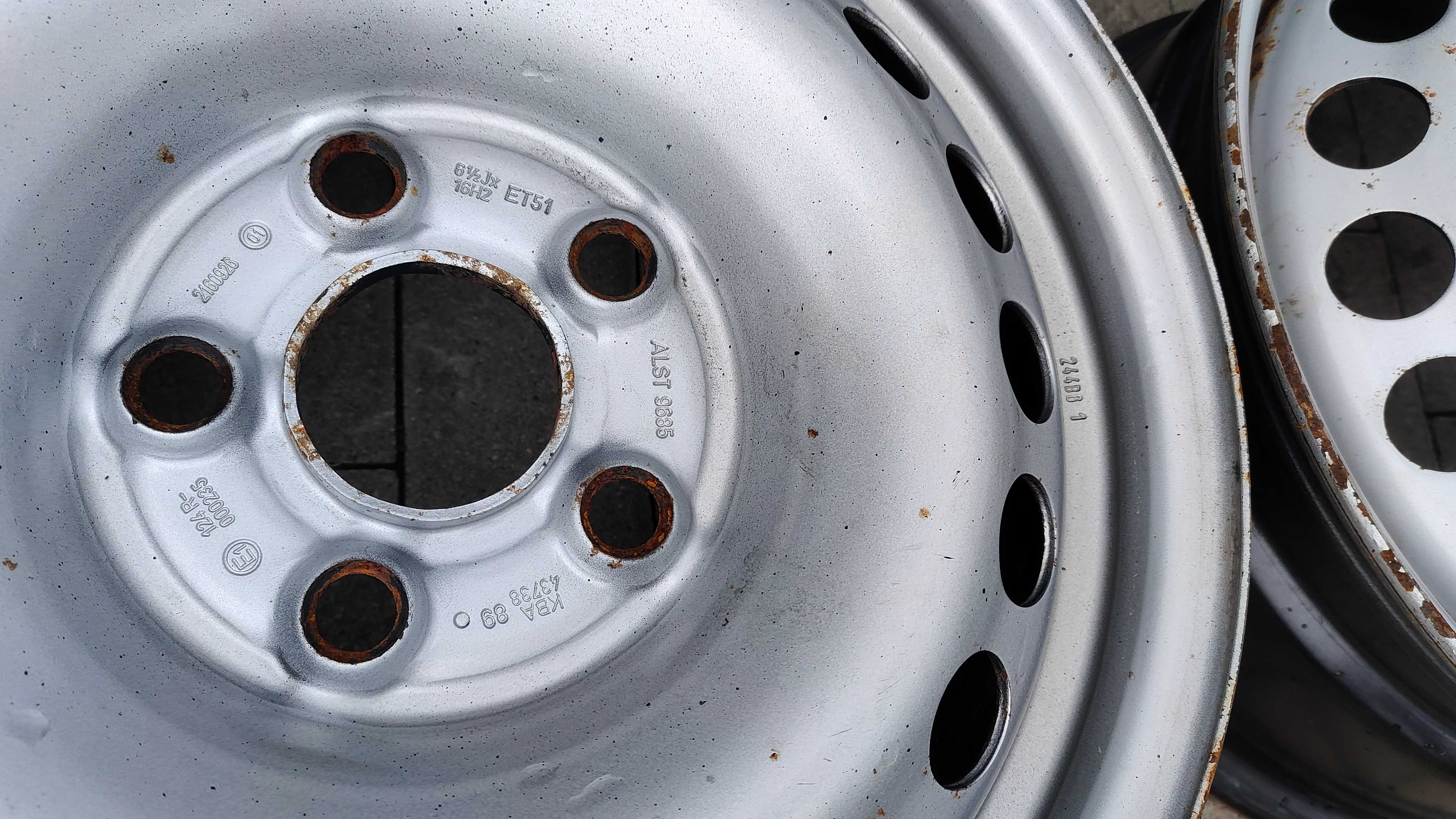 Felgi Stalowe VW T5 T6 16 5x112 6,5j et51