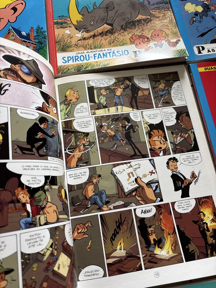 Coleção BD Spirou e Fantásio