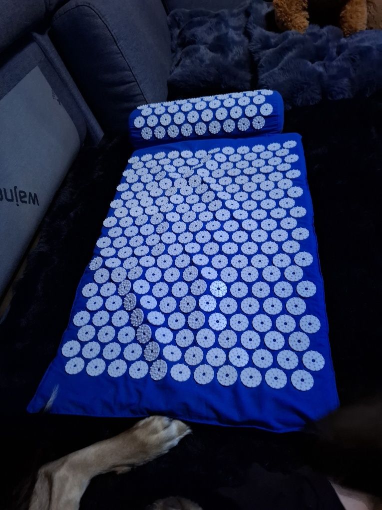Mata zdrowotna do akupresury z kolcami + poduszka