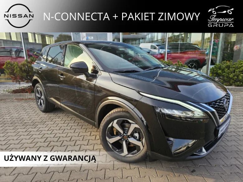 Nissan Qashqai 1 rej. Luty 2024 / Kamery 360 / Cyfrowe Zegary / Ekran 12,3”