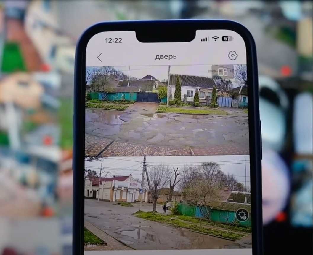 Вулична WiFi камера SC03 V380pro з функцією відстеження руху 24/7