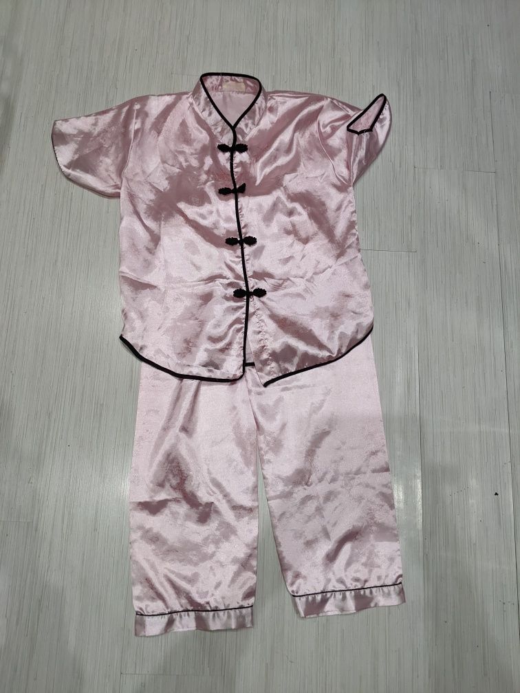 Шёлковая пижама, костюм, в китайском стиле, размер М-L