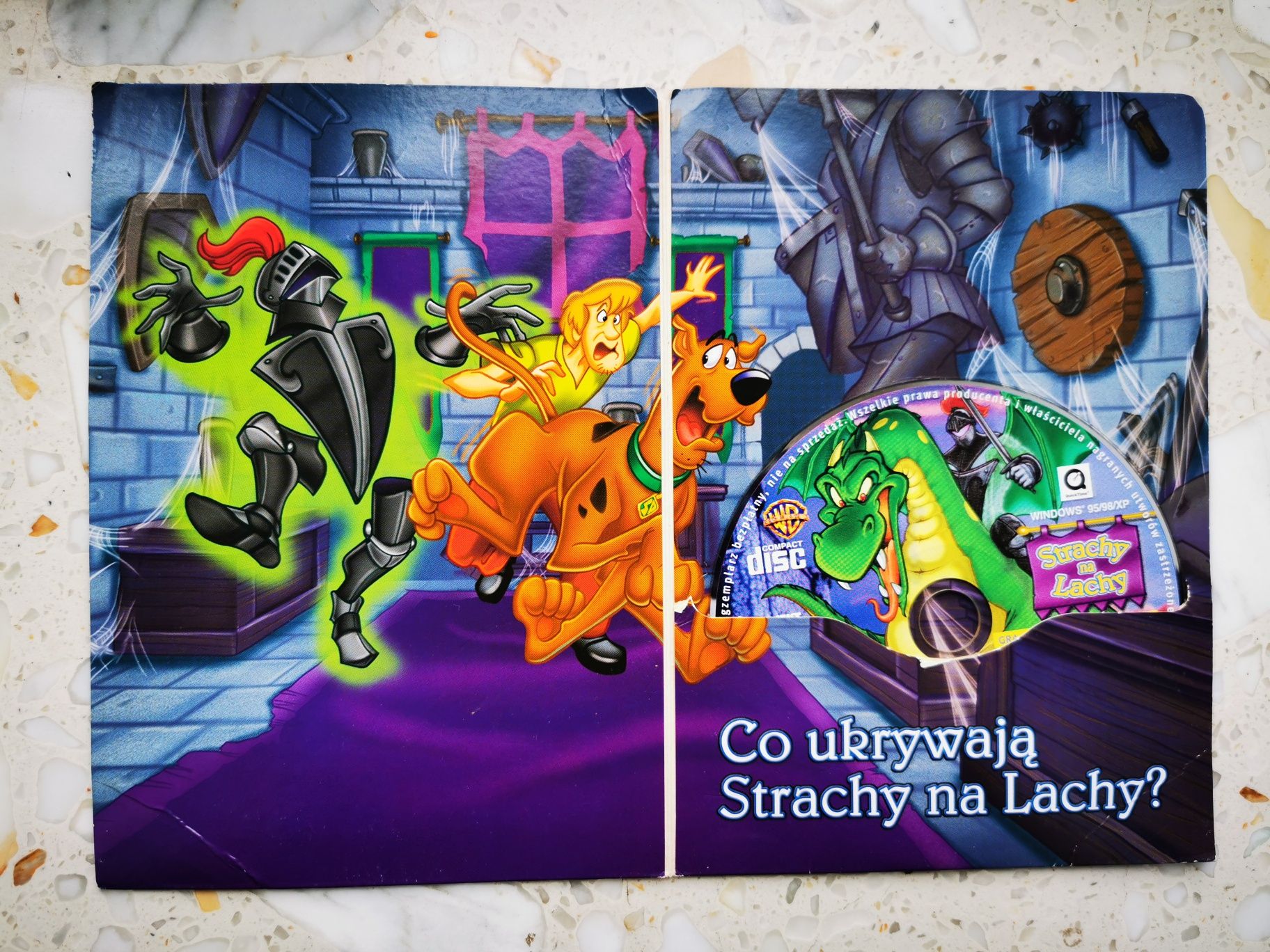 Scooby doo Scooby-Doo strachy na lachy PL PC BDB stan dla dzieci