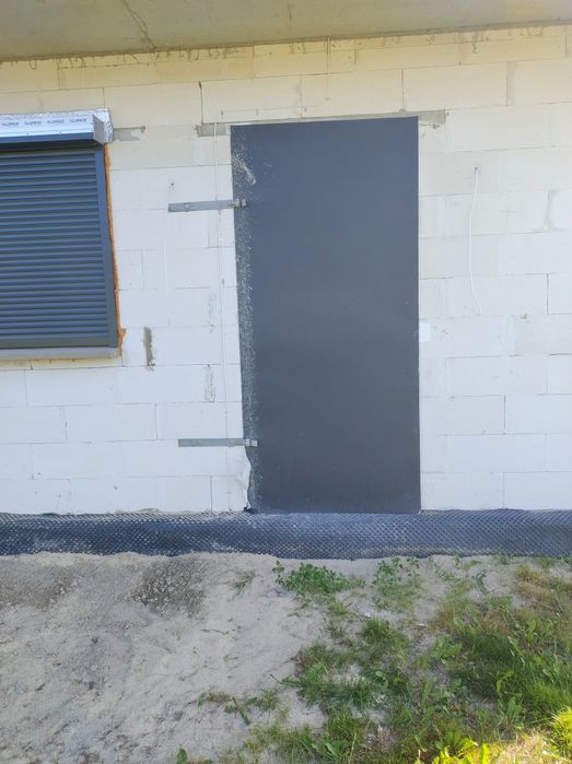 Drzwi tymczasowe na budowę