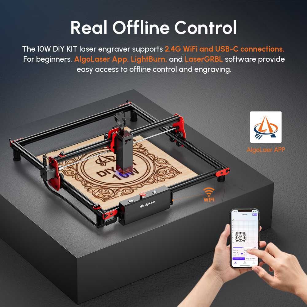 Laser Engraver Algolaser DIY Kit 10W