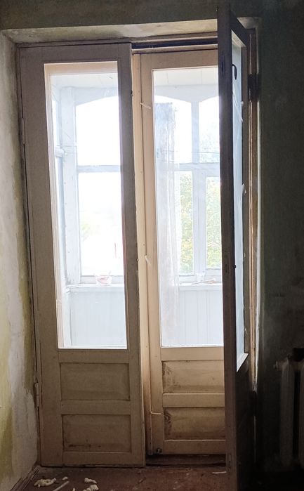 Двері двойні для балкону ,міжкімнатні