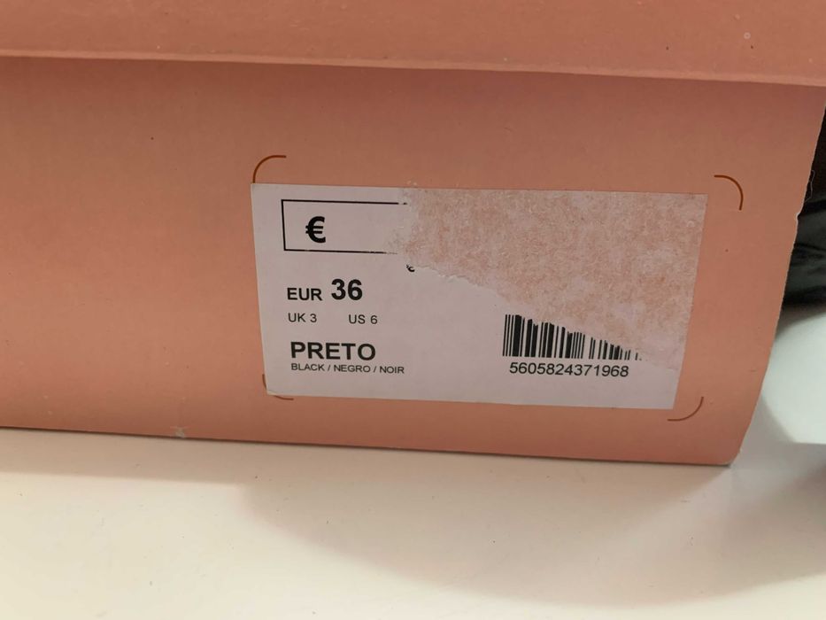 Sapatos Seaside NOVOS n36