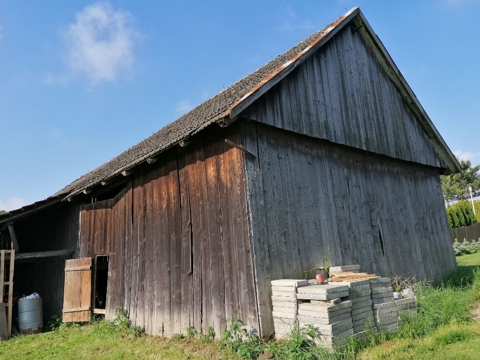 Skup stodół rozbiórka budynków drewnianych stodołę stare drewno