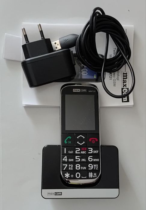 MAX-COM telefon stacjonarny. OKAZJA!