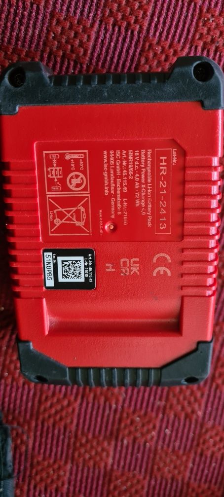 Einhell bateria 18v 4ah