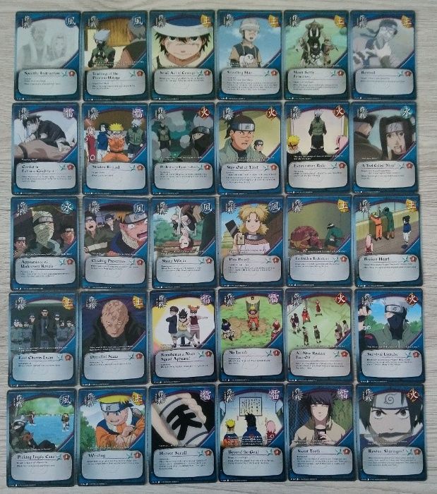 Karty do gry Naruto CCG, karty Mission