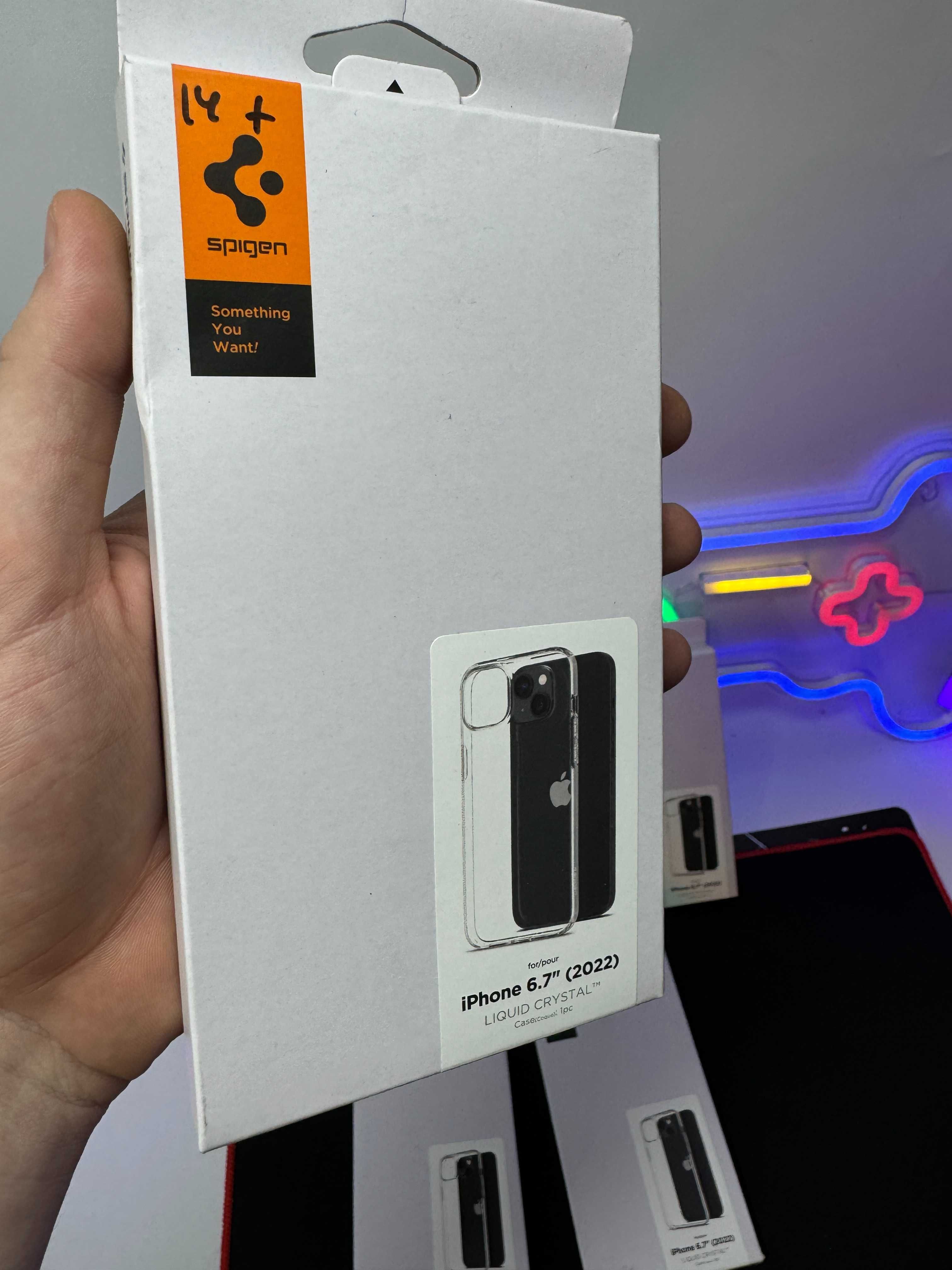 Чохол Spigen для Apple iPhone 14 Plus Crystal Clear (ACS04887)