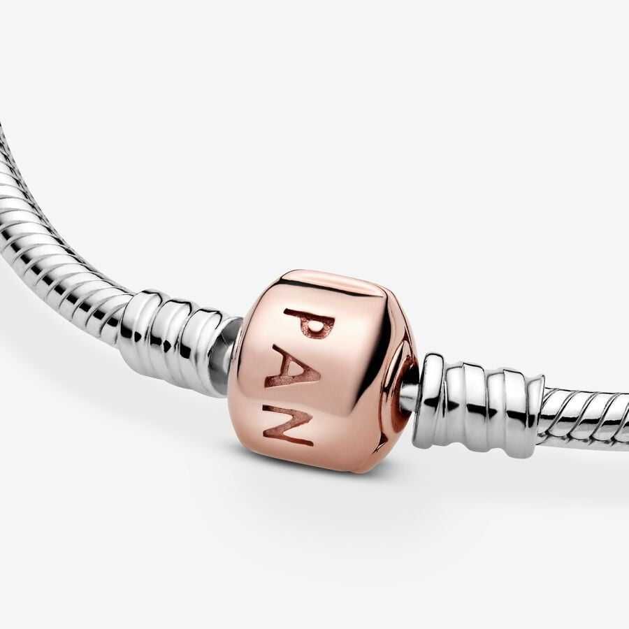 Bransoletka Różowe Złoto 17 cm do Pandora Charms APART na Prezent