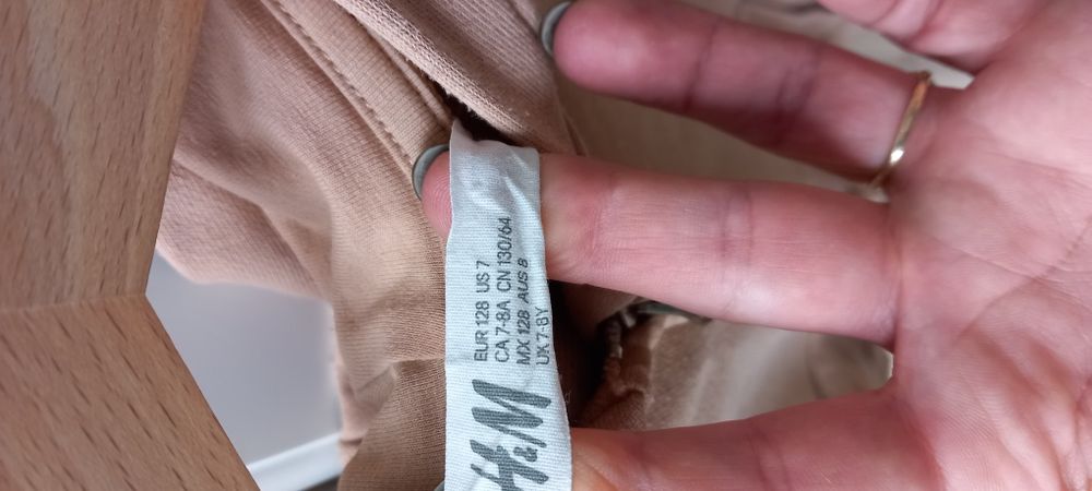 Bluza karmelowa 128 H&M