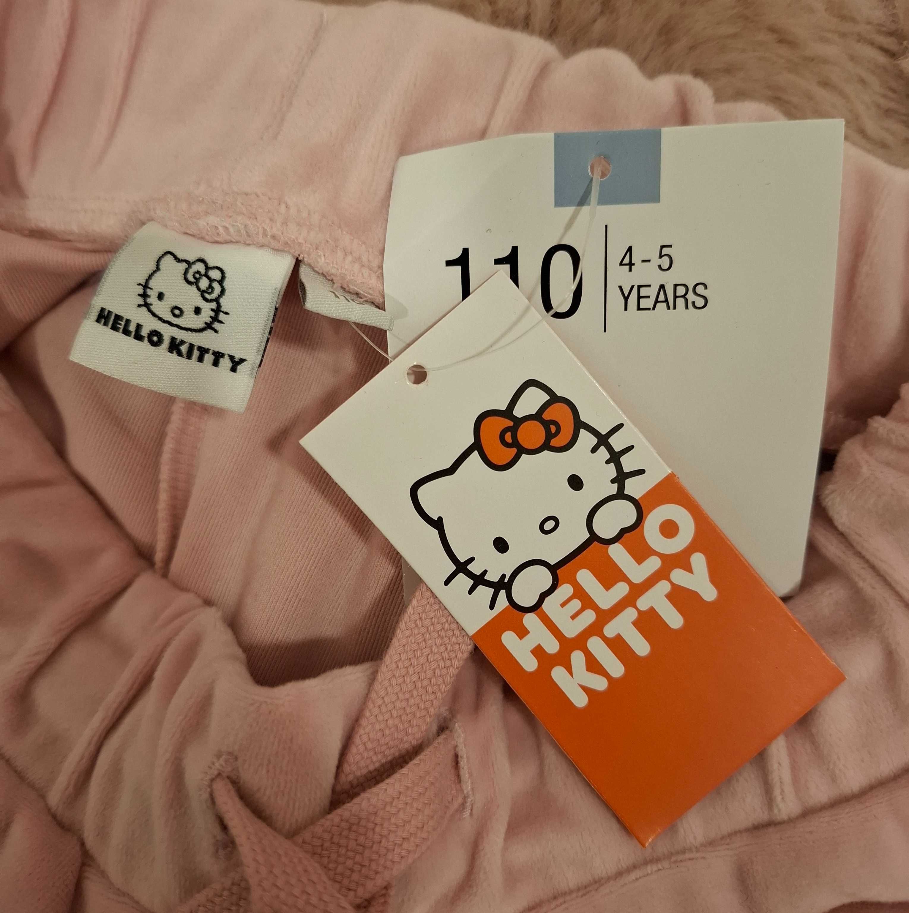 Strój Kostium Przebranie Dres Hello Kitty 110 komplet nowy