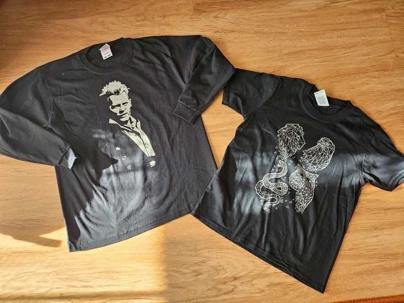 Nowa koszulka dziecięca 7-8 lat / 122 cm – długi i krótki rękaw