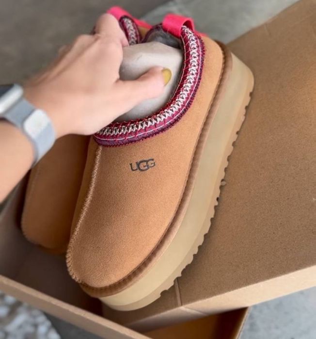 ugg tasman chestnut, женские угги зимние, теплые угги