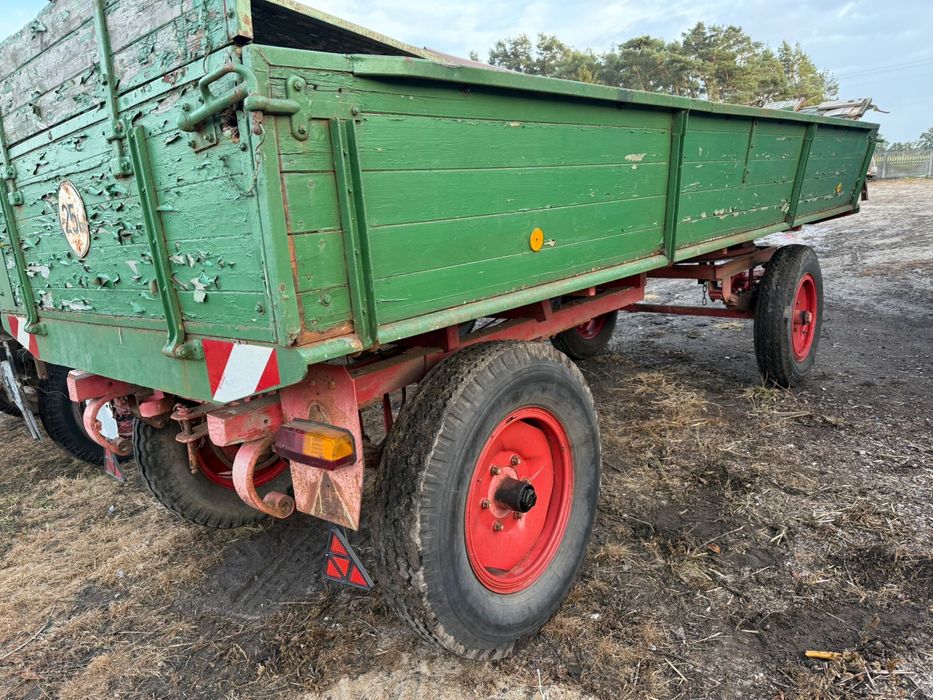 przyczepa rolnicza wywrotka sztywna mieller