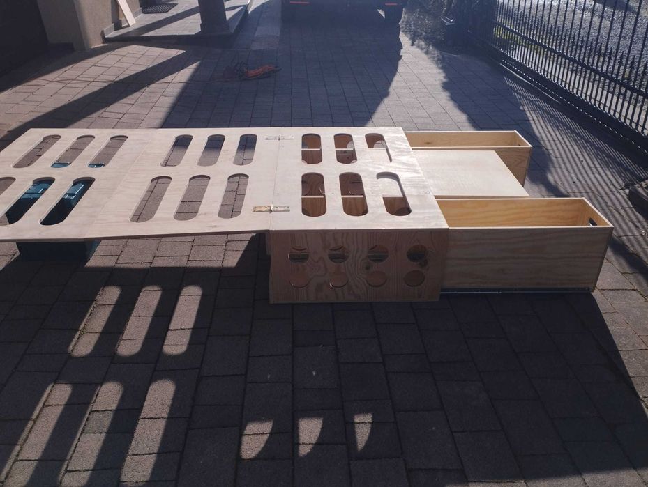 Zabudowa turystyczna box do kampera/vana