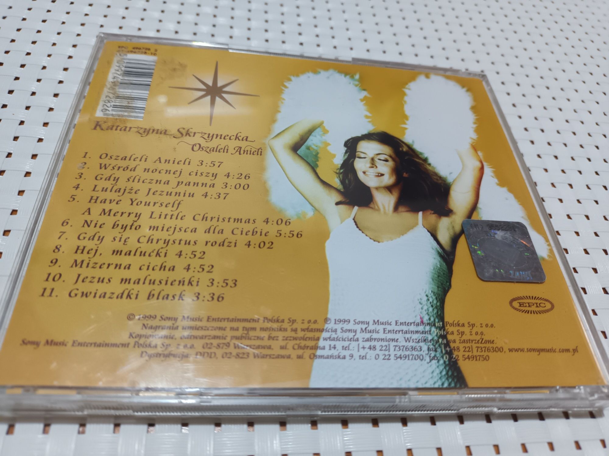 Katarzyna Skrzynecka Oszaleli Anieli płyta cd