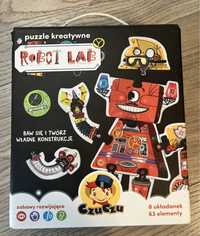 Puzzle kreatywne czu czu Robot Lab