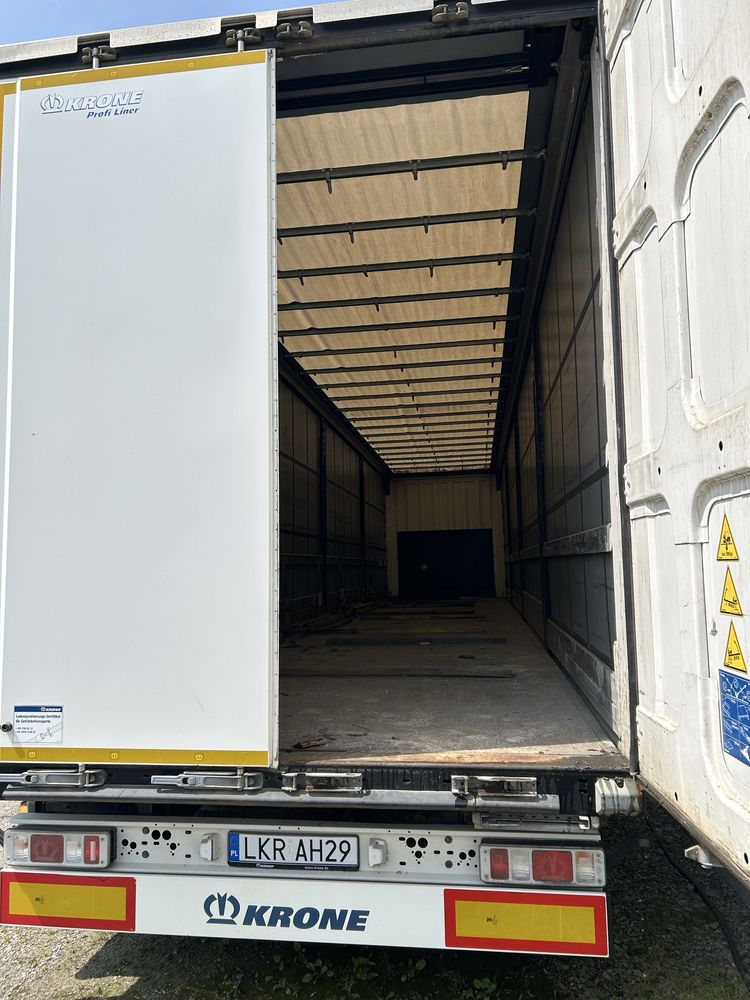 Naczepa firanka krone 2018 przez ostatnie dwa lata mało używana